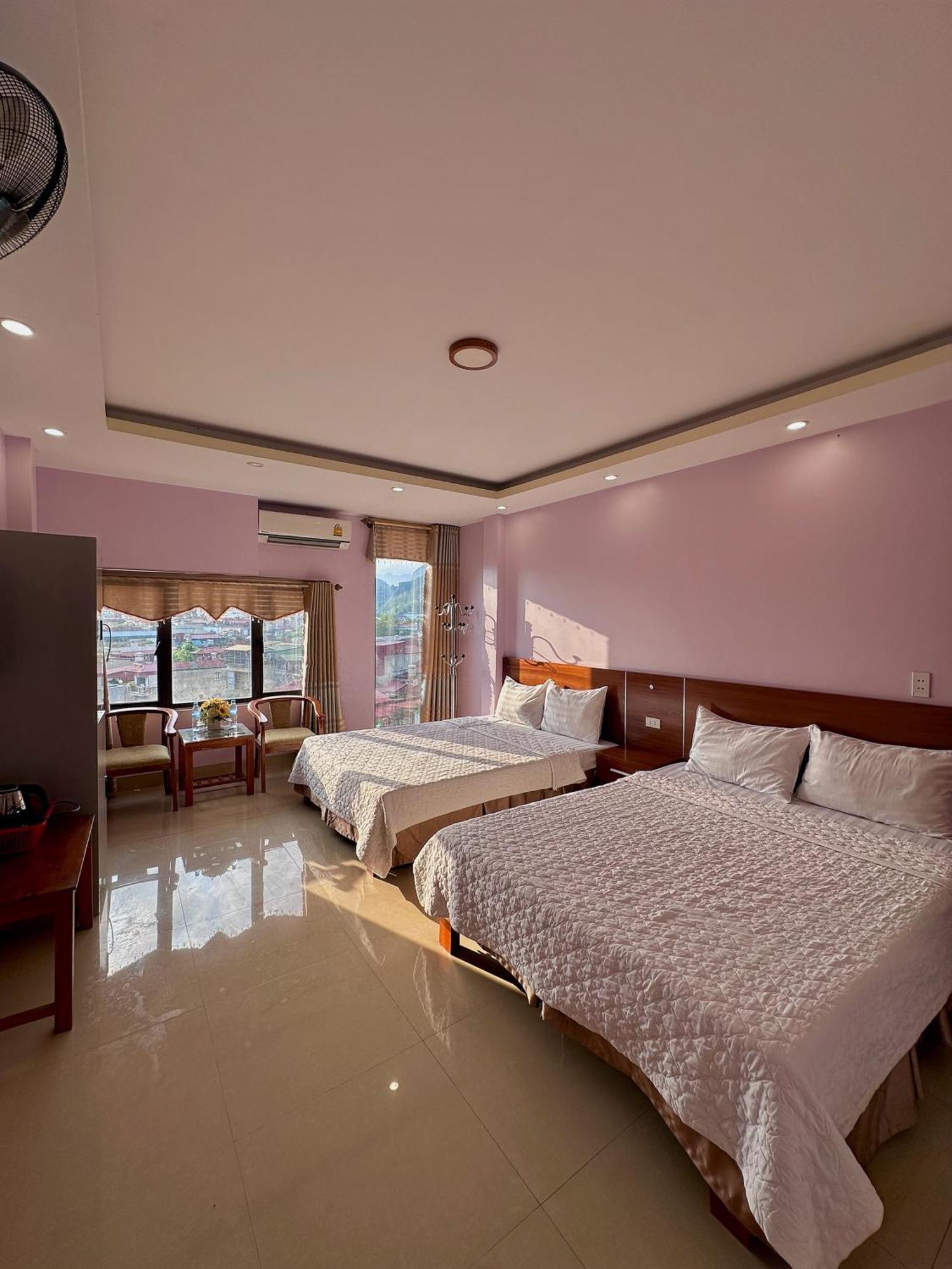 Tam Giac Mach Hotel Ha Giang Exteriör bild