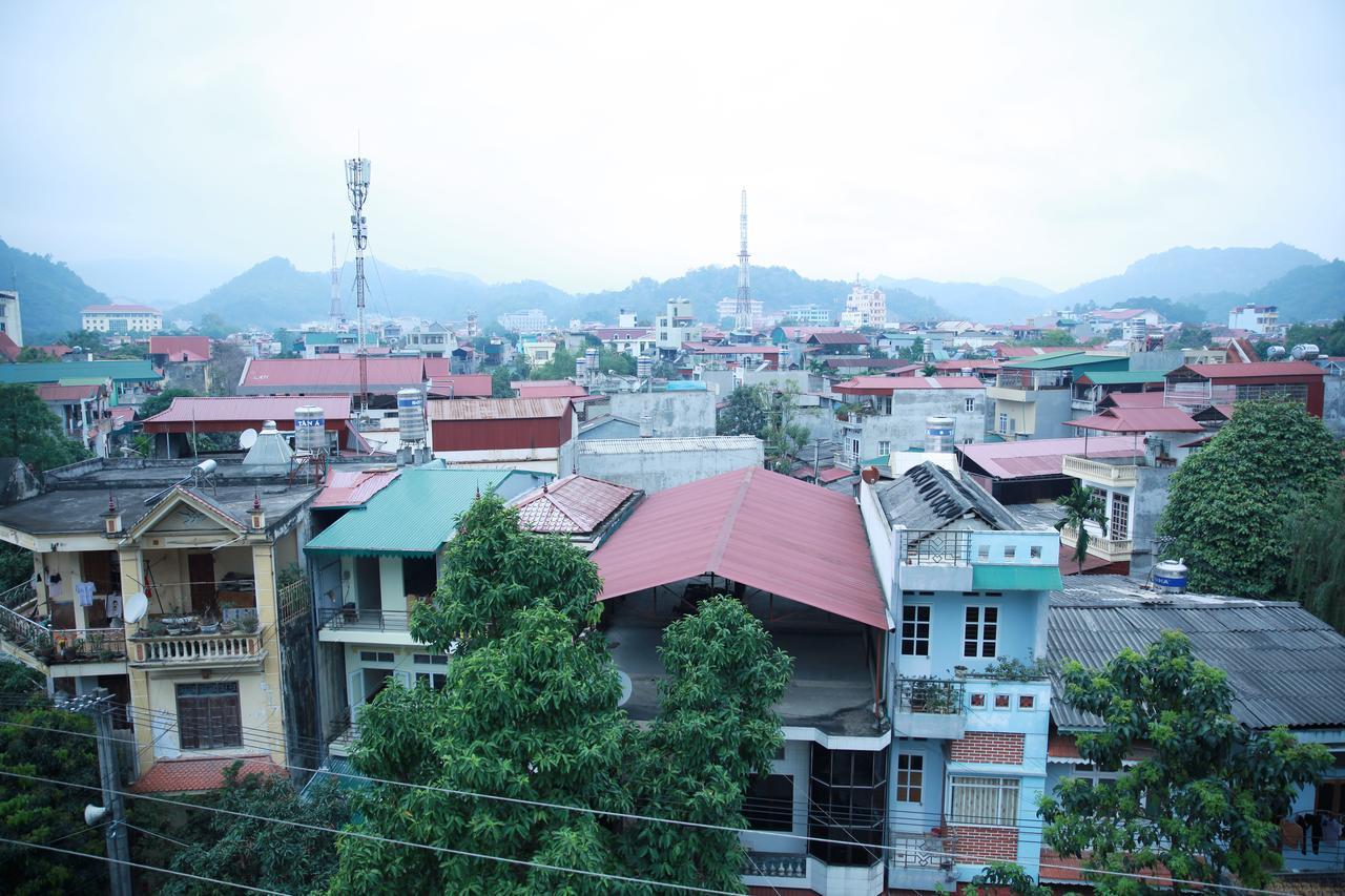 Tam Giac Mach Hotel Ha Giang Exteriör bild