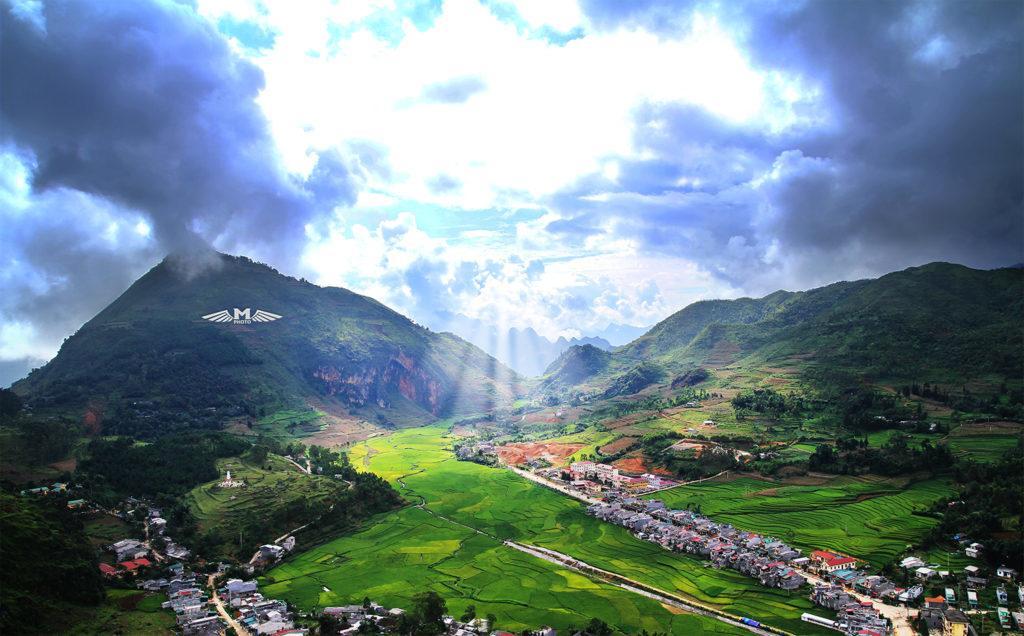 Tam Giac Mach Hotel Ha Giang Exteriör bild
