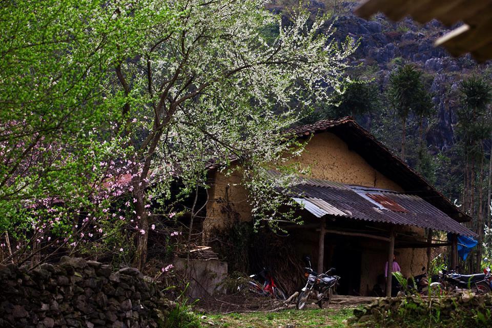 Tam Giac Mach Hotel Ha Giang Exteriör bild